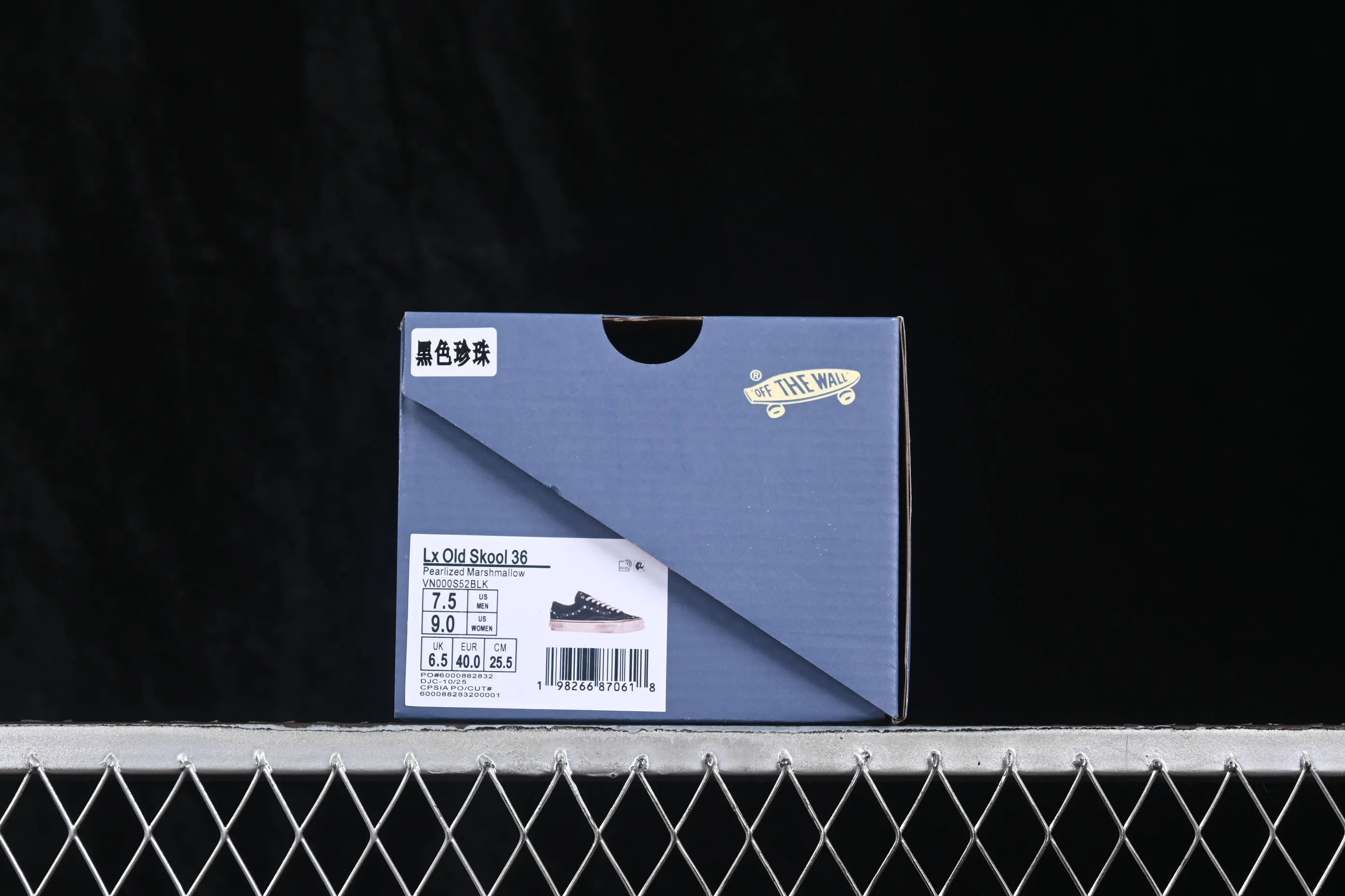All categories Vans Vans series Vans Low Vans low top Vans Old Skool Vans low-top casual skateboard shoes VN000S52BLK